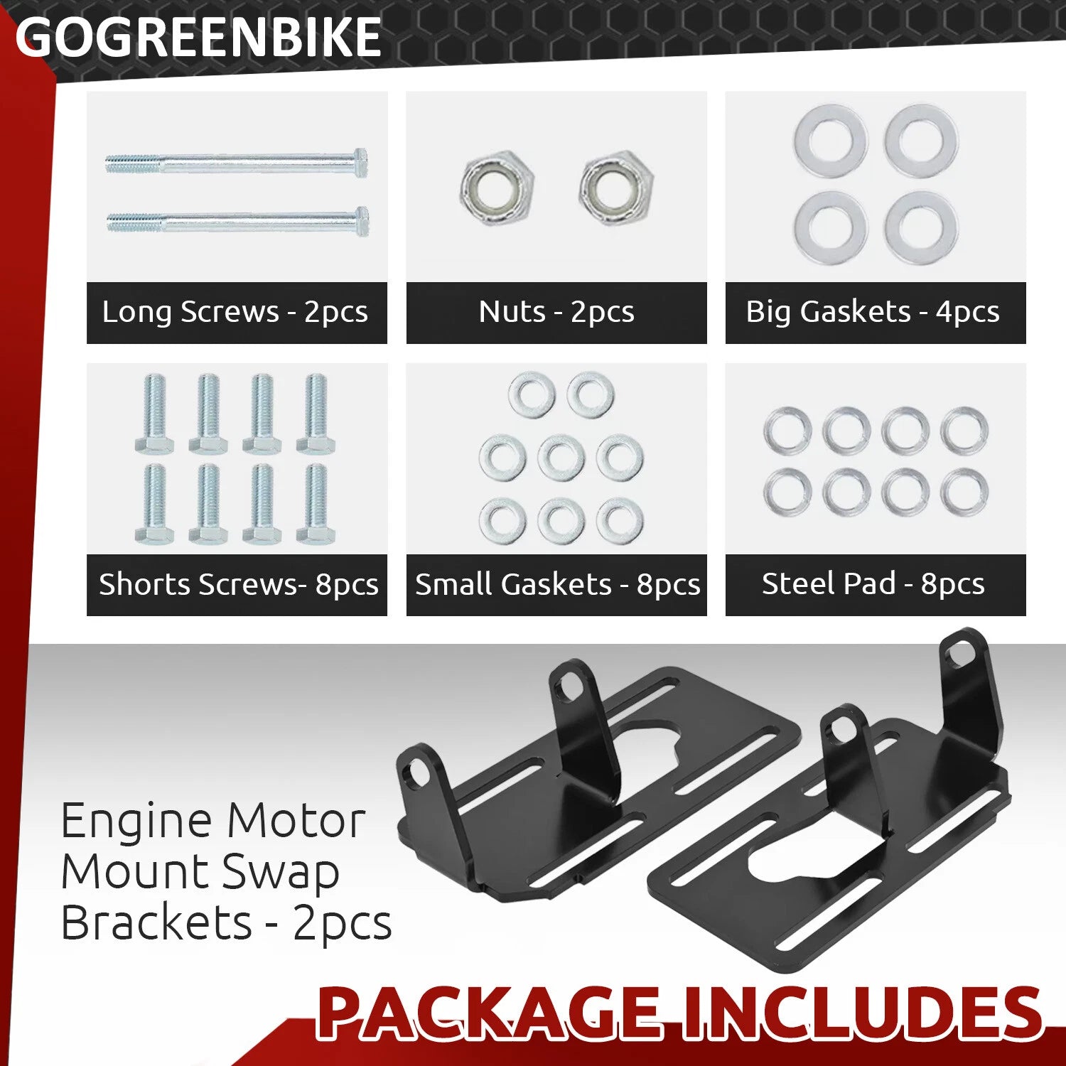 Adjustable Engine Swap Mounts for G-Body/F-Body Camaro (1973–1996)