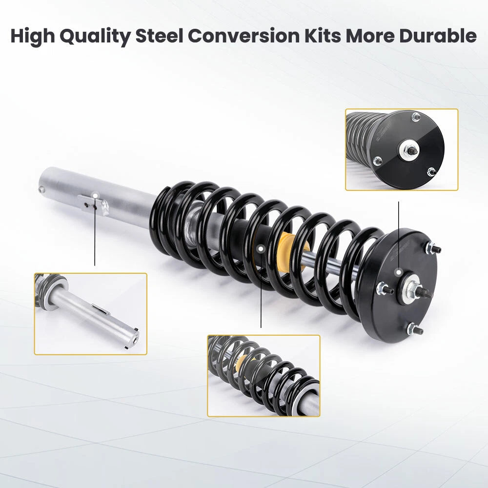Air to Coil Spring Conversion Kit for Mercedes W220 S-Class (2000-2006)