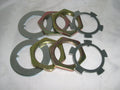 Front Axle Lock Washer Nut & Thrust Kit 2 x for Hilux Leaf Spring Front