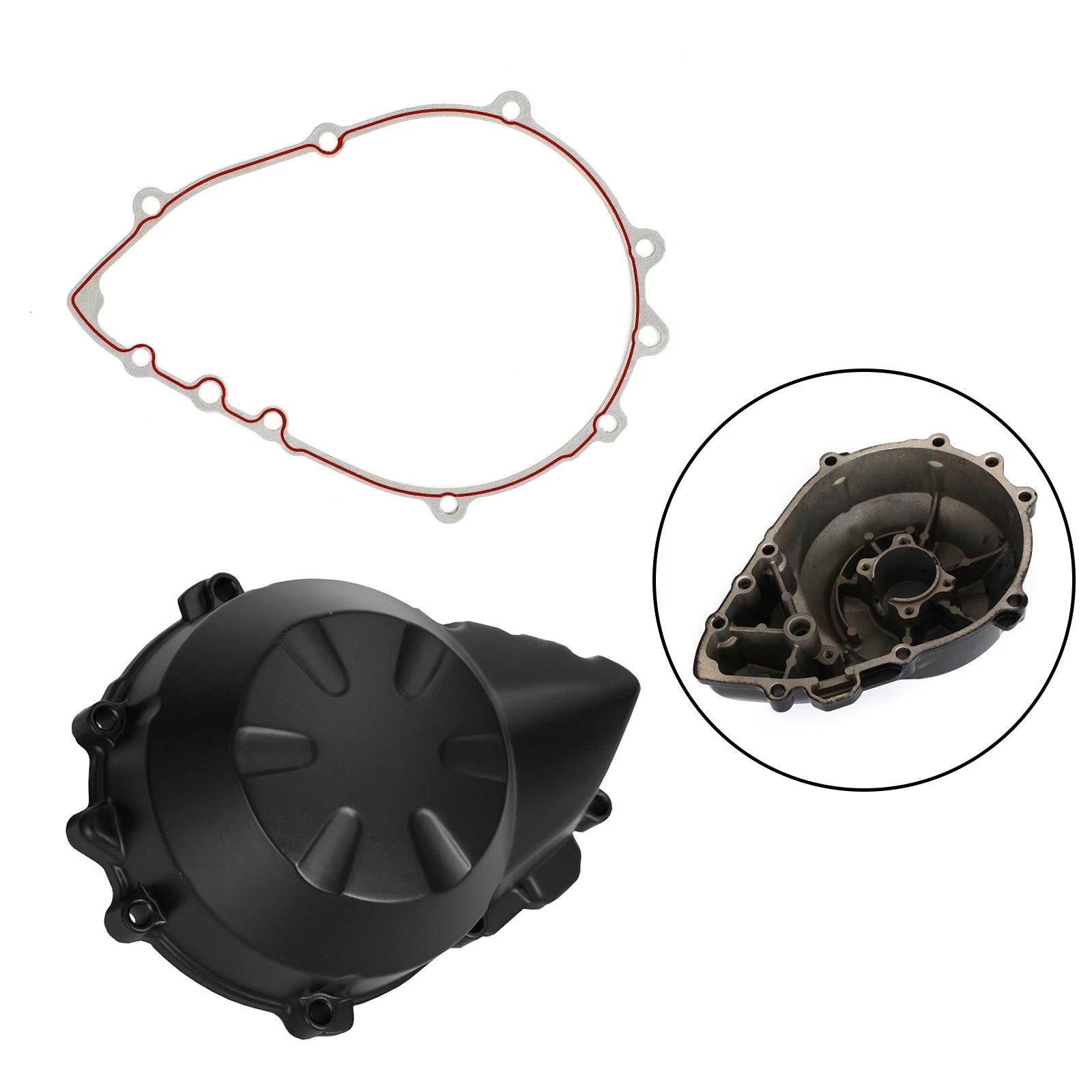 Stator Engine Cover Crankcase for Kawasaki Z750 (2007–2009)