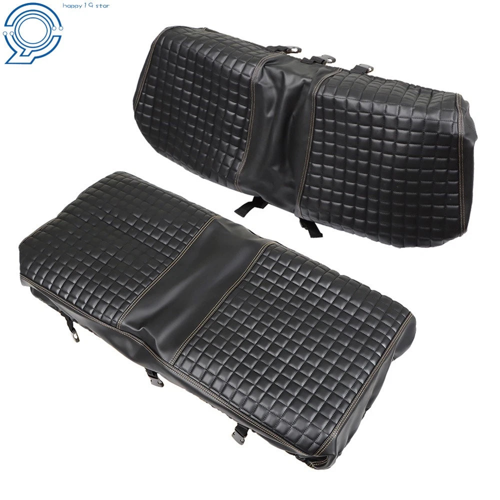 Front Seat Cover Kit for Club Car Precedent Golf Carts (No Staple)