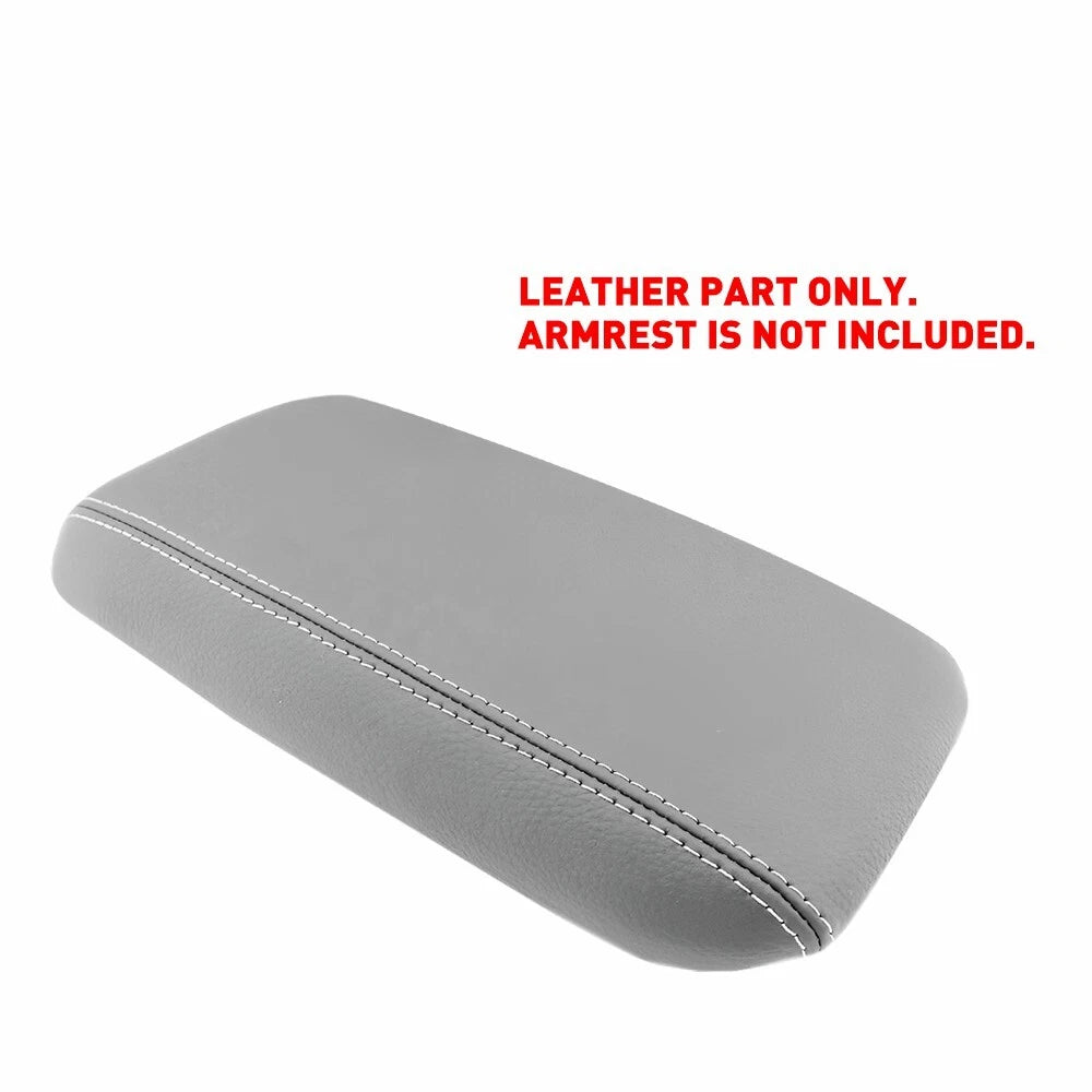 Leather Center Console Lid Armrest Cover for Honda Civic (2012–2015)