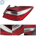 Outer Tail Lights for Honda Accord Sedan (2016-2017) Pair