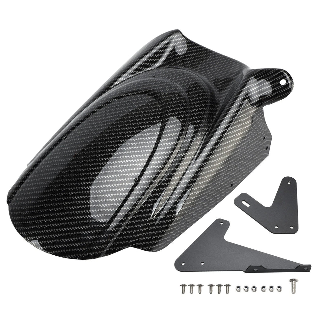 Rear Hugger Fender Mudguard for Kawasaki Versys 650 KLE650 (2015–2025) Carbon