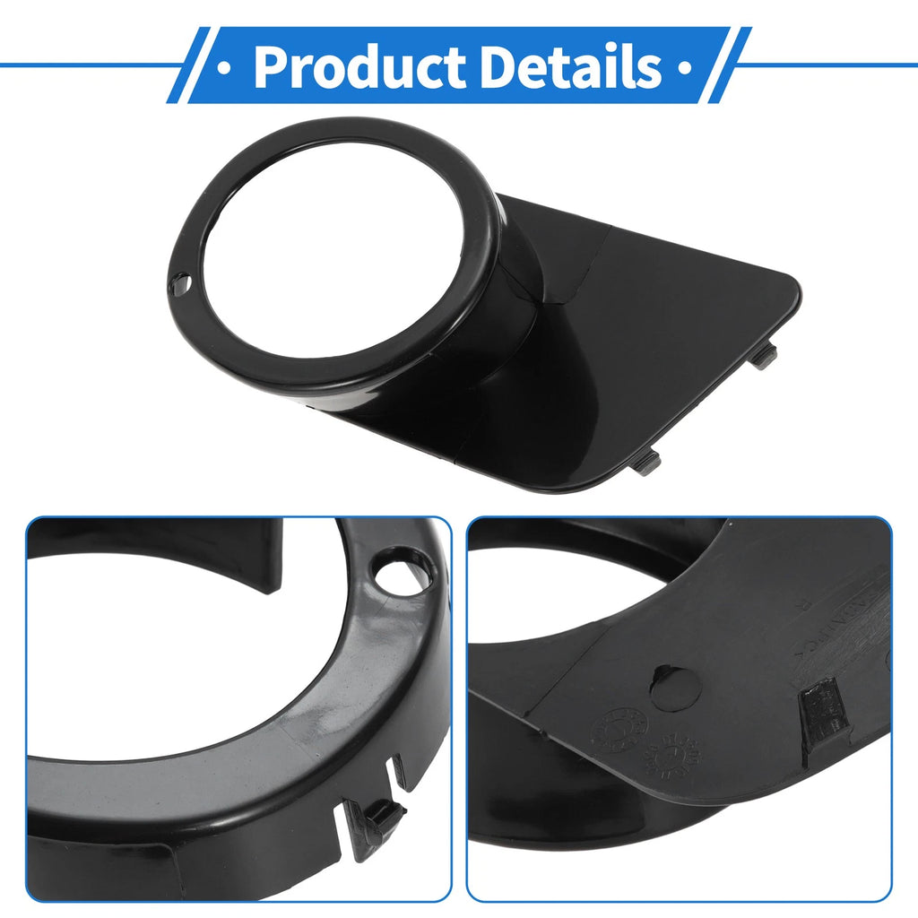 Pair of Front Bumper Fog Light Covers 51112496283 for BMW M5 (2000–2003)