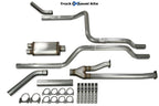 2.5" Dual Exhaust Kit for Toyota Tundra (2014–2021) Stainless Corner Exit