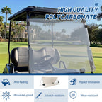 Tinted Folding Down Windshield for Yamaha G29 Drive (2007–2016)