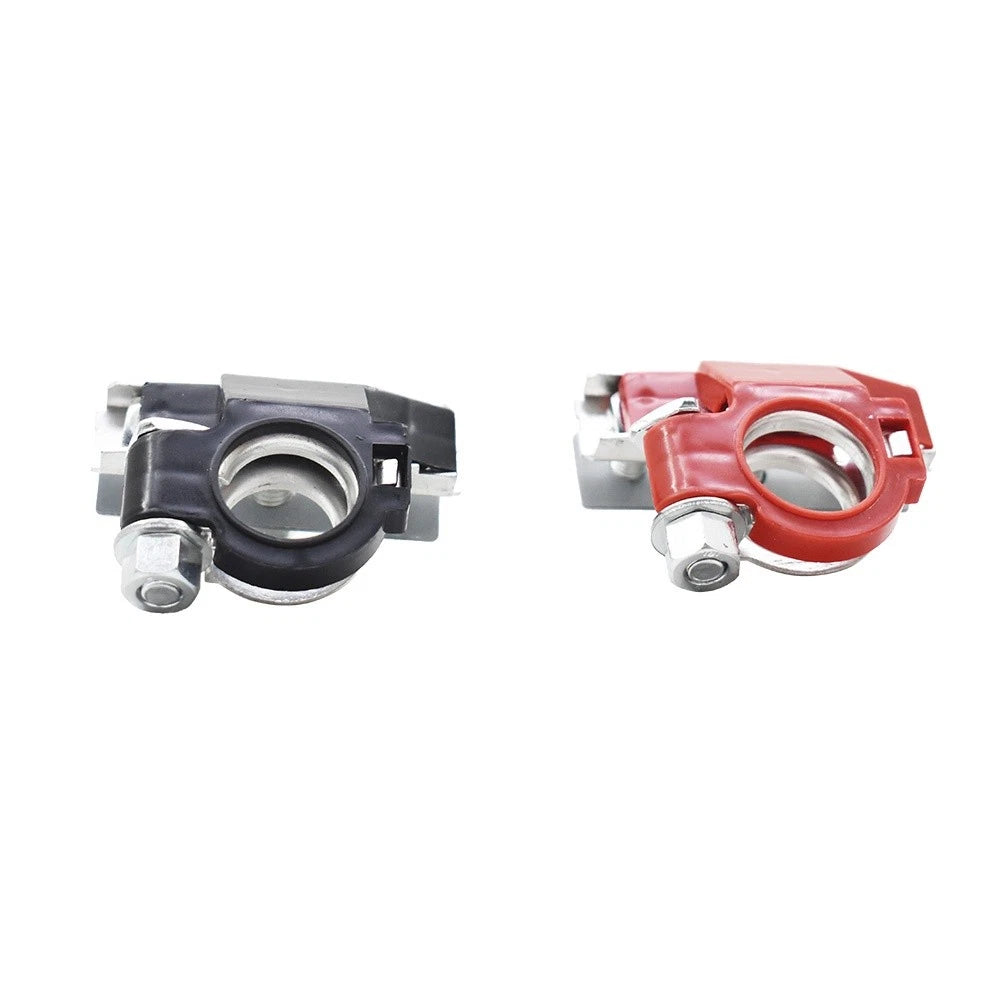 Set of 2 Battery Terminal Quick Connector Clamps for Automotive Use