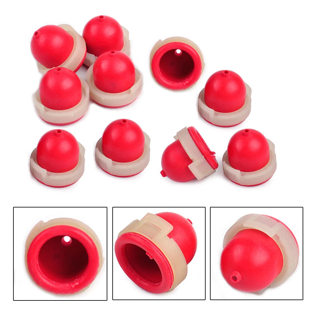 10Pcs Primer Bulb for B&S 694395 496115 4180 5085H 5085K (Lawn Mower)