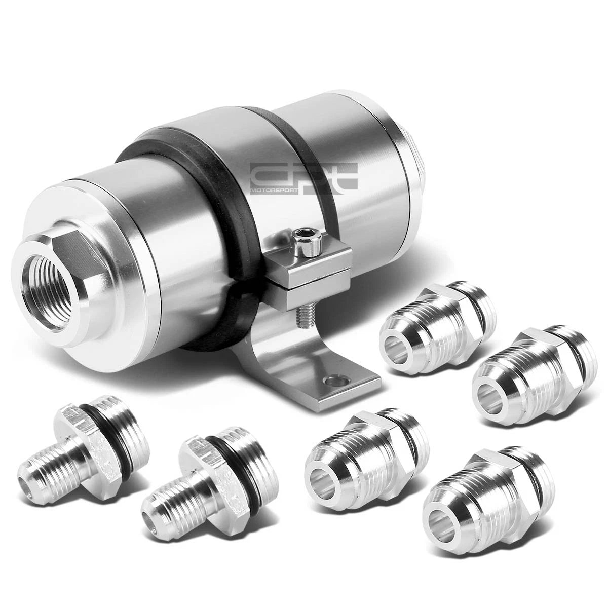 Inline Fuel/Oil Filter Set of 3 for AN6/AN8/AN10 (30 Micron, Aluminum)