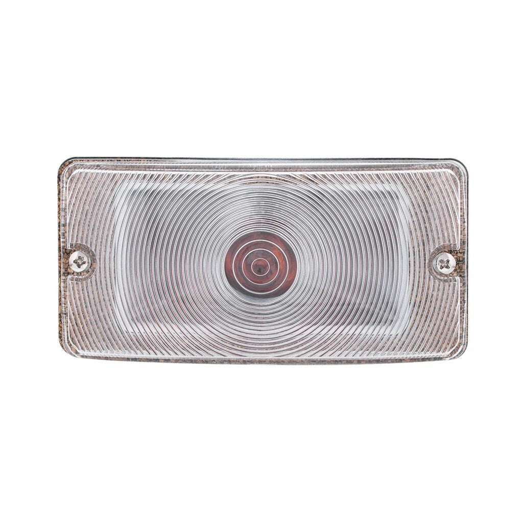Turn Signal Assembly Pair Parking Light Clear Lens for Ford Bronco (1969–1977)