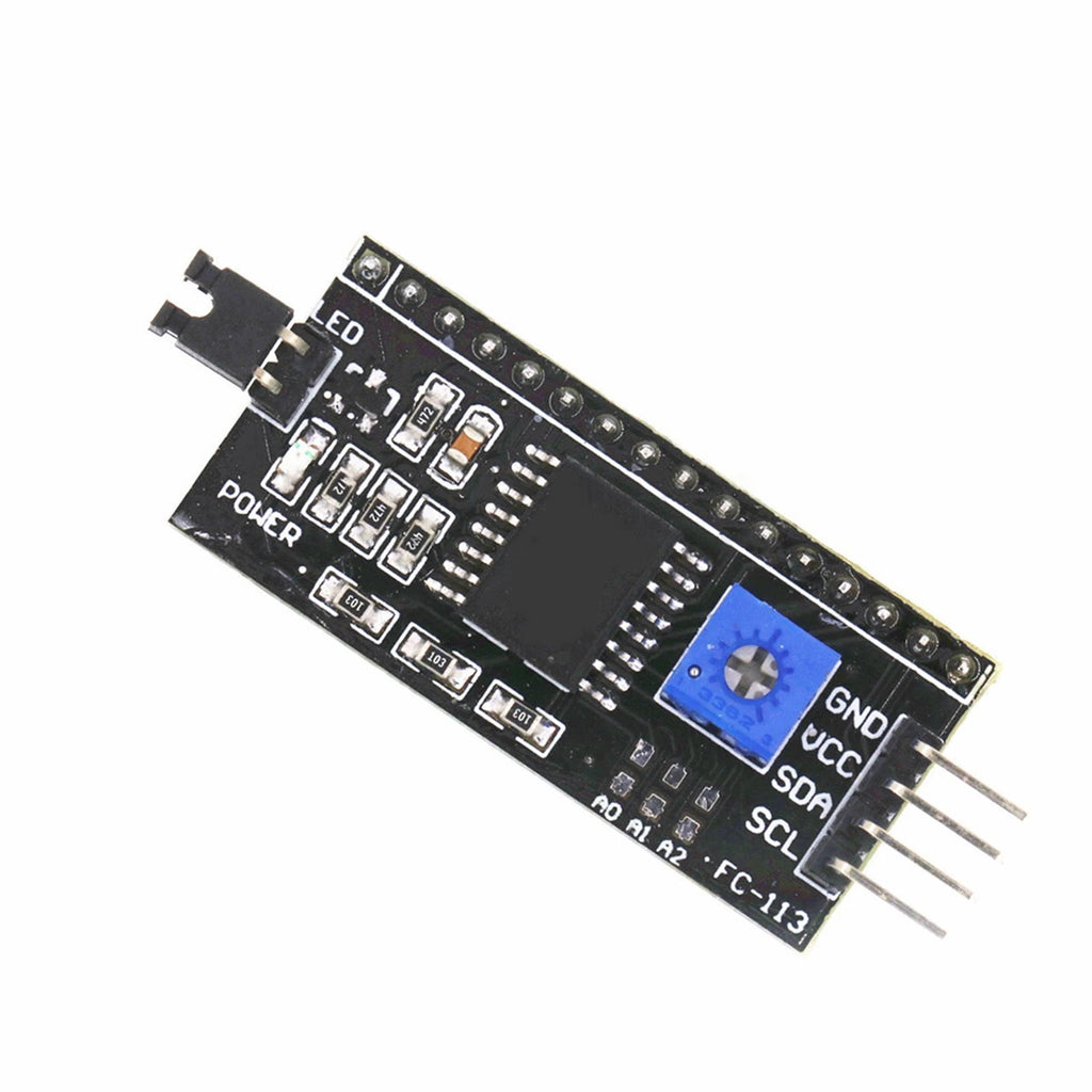 IICI2C LCD1602 Adapter Board for Arduino 5V (Adjustable Contrast)