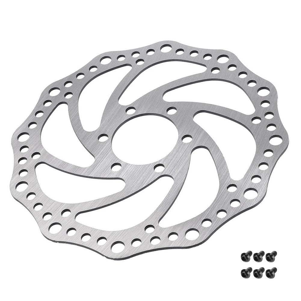 Brake Disc for Electric Scooter (Plastic, Silver, Stainless Steel)