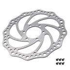 Brake Disc for Electric Scooter (Plastic, Silver, Stainless Steel)