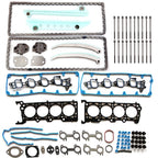 Head Gasket Bolt Set & Timing Chain Kit for Ford E-150 Club Wagon (2003)