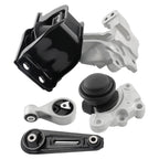 Set of 4 Engine Motor and Transmission Mounts for Nissan Rogue (2014–2015)