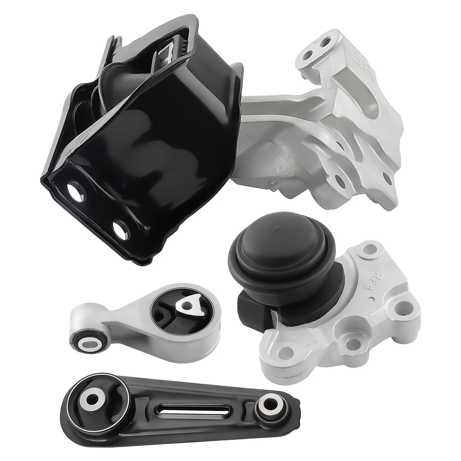 Set of 4 Engine Motor and Transmission Mounts for Nissan Rogue (2014–2015)