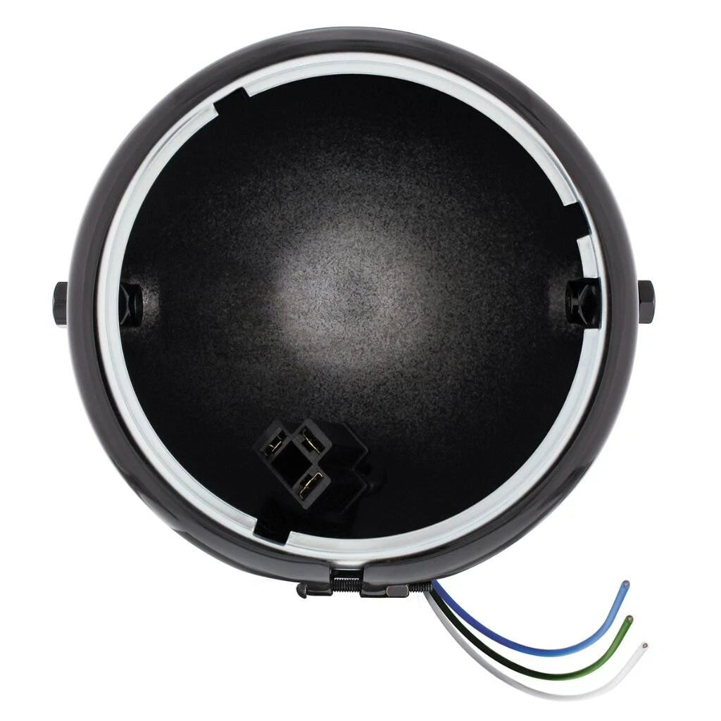 Side Mount Motorcycle Headlight Housing Bucket for Universal (2000–2025)