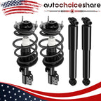 Set of 4 Shocks Struts Assembly for Chevy Traverse (2009–2016)