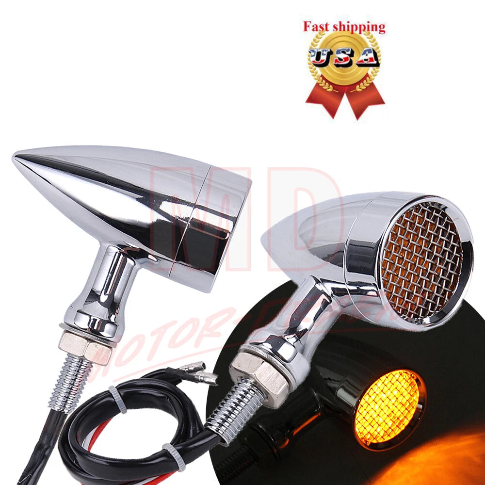 LED Turn Signal Light Indicators for Motorcycle Cruiser