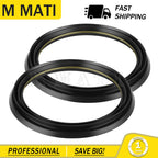 2X Front Brake Drum Dust Seal for Honda Rancher 350 400 Rincon 650 Rubicon 500