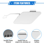 Tow Hook Eye Hole Cover Cap for BMW 3 F30 (2012–2015) White