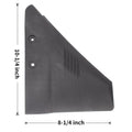 Hydrofoil Stabilizer for Marine Outboard & Sterndrive Motors (Black)
