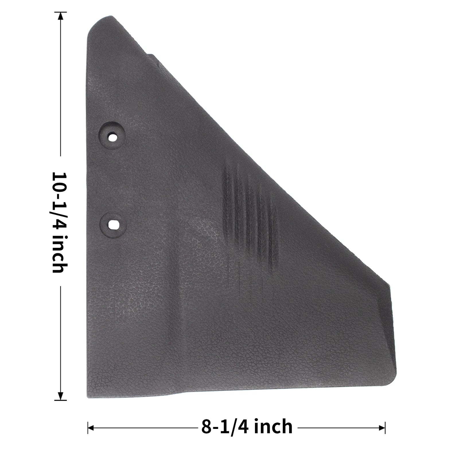 Hydrofoil Stabilizer for Marine Outboard & Sterndrive Motors (Black)