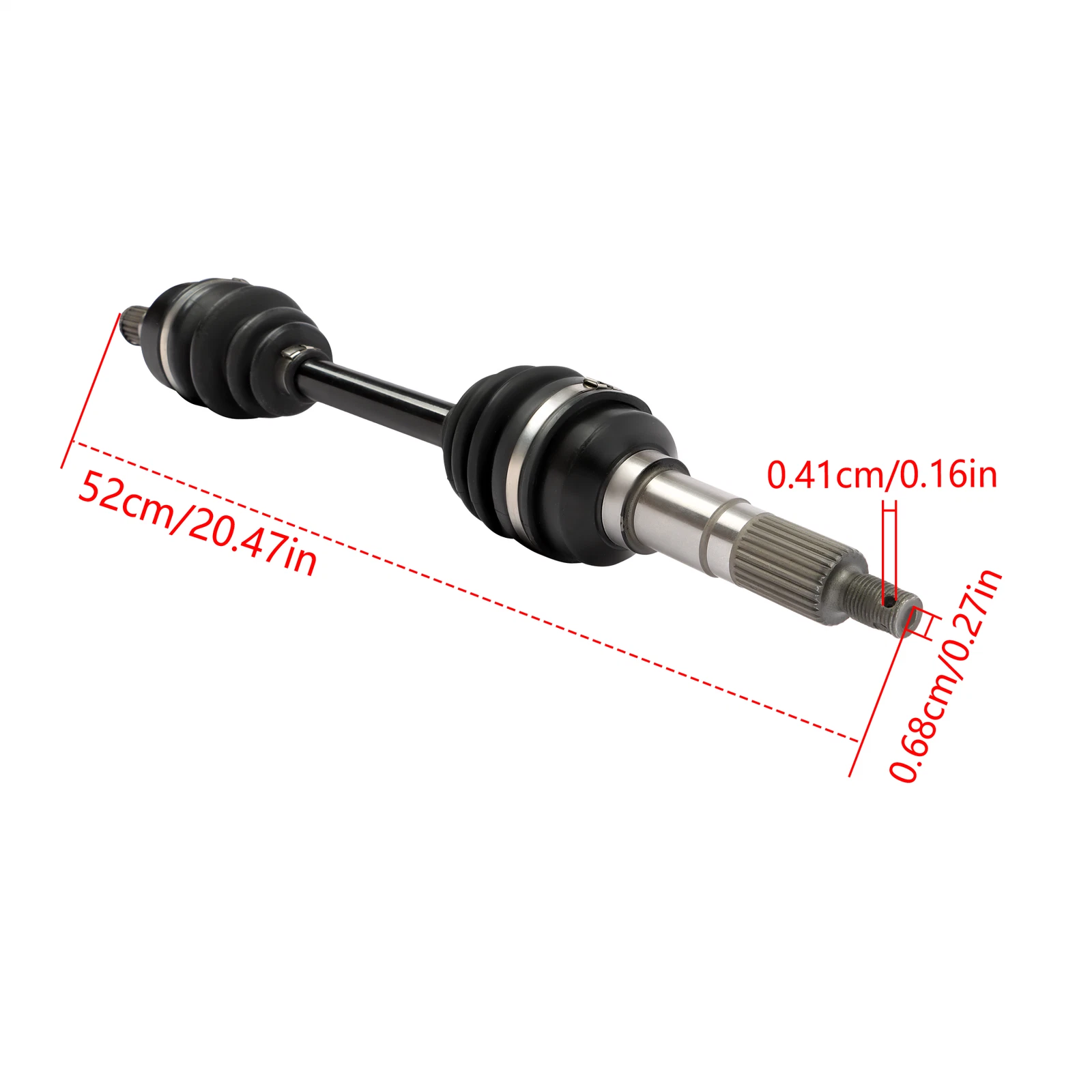 Set of 2 CV Axles for Yamaha Kodiak 400 (1993–1998)