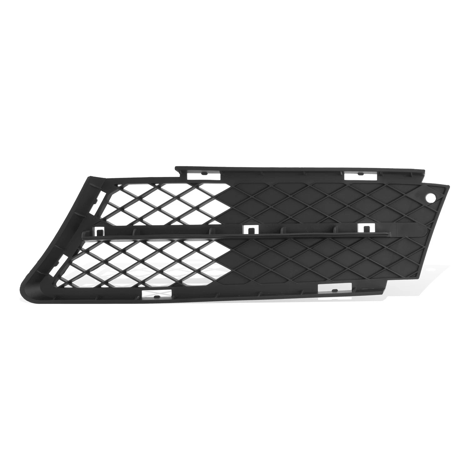 Bumper Insert for BMW E46 3 Series (2006–2008) Left Smooth Black