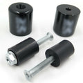 Black Hand Bar End for Suzuki GSXR600 (1992–2014), GSXR750 (1996–2014), GSXR1000 (2001–2014) Rubber
