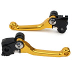 CNC Brake Clutch Levers  Gold for Honda CRF250R CRF450R (2007-2020)