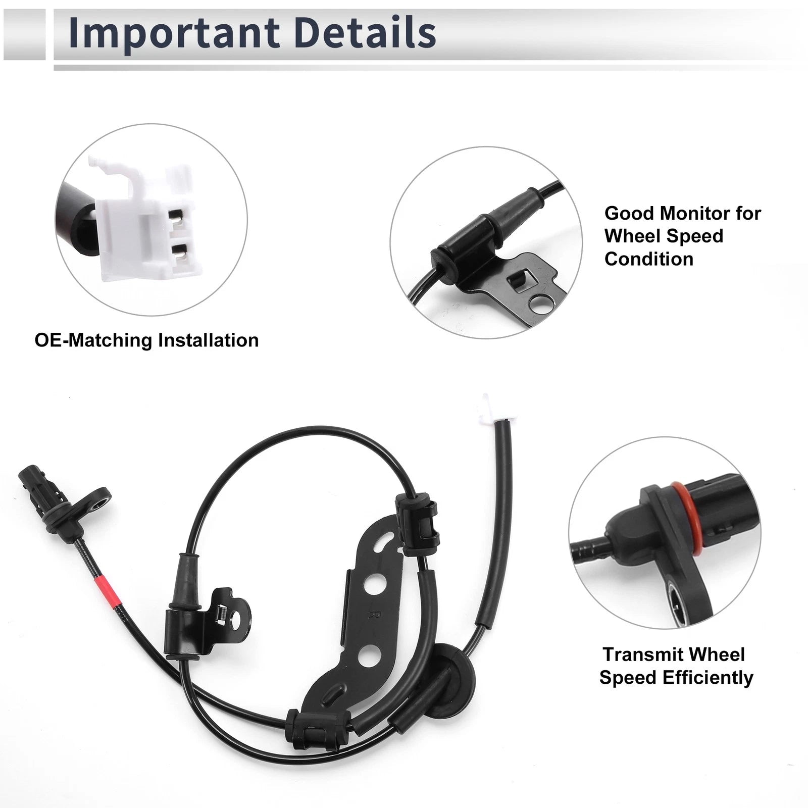 ABS Wheel Speed Sensor No. 599303S300 for Hyundai Sonata (2011–2012)