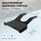 Rear Swingarm Skid Plate Guard for Yamaha YFZ450X (2010–2011), YFZ450R (2009–2024) Black