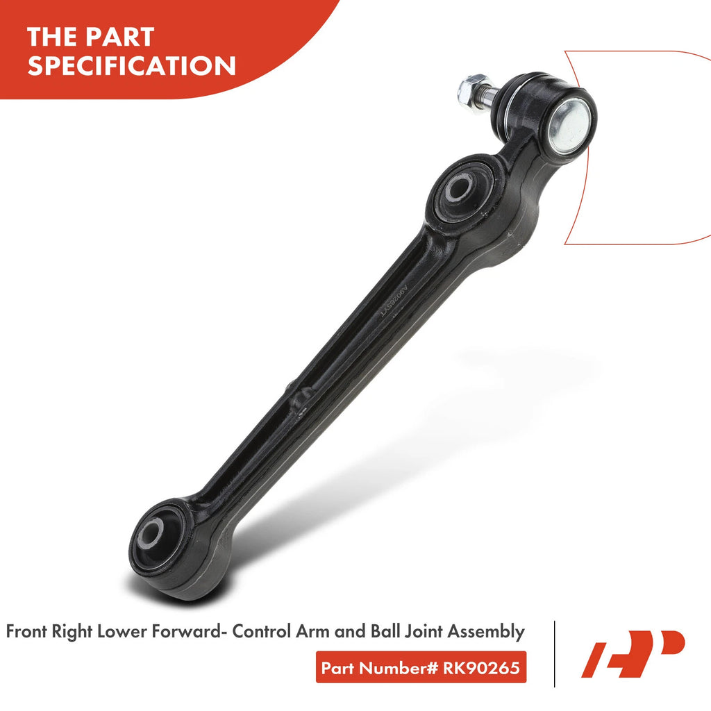 Front Right Lower Control Arm with Ball Joint for Chrysler Sebring (2001-2010)