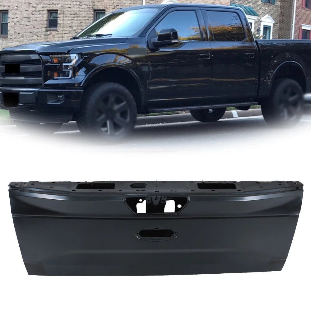 Rear Tailgate for Ford F150 (2015–2017) Black Primered Aluminum