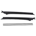 Windshield A-Pillar Trim Set ABS Black For Land Rover Range Evoque 12-19