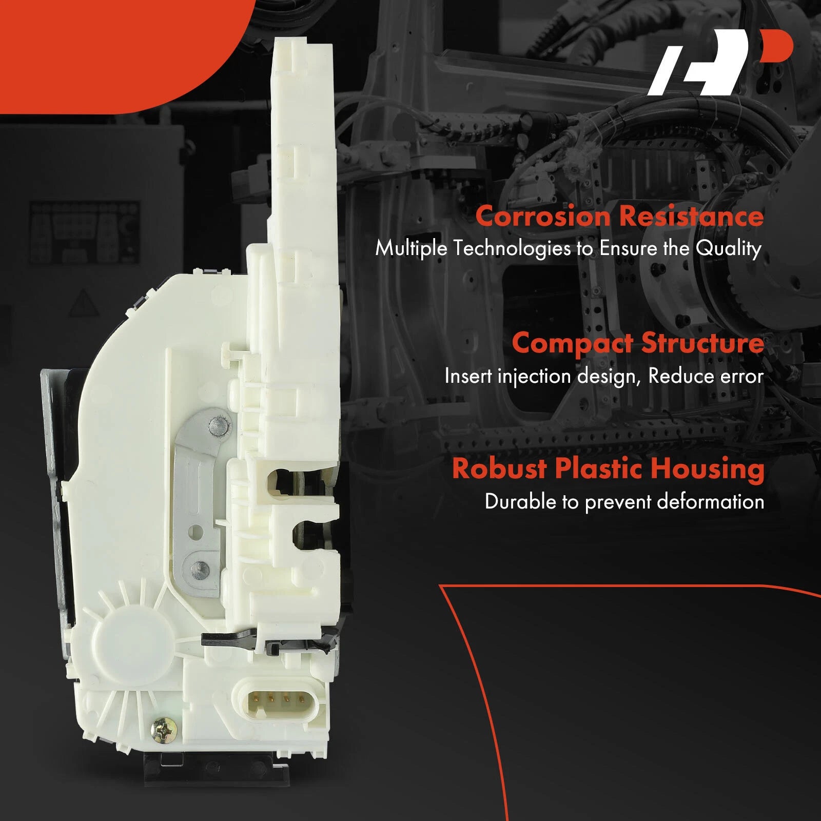 Rear Door Lock Actuator for Fiat 500X (2017–2023) Jeep Renegade (2015–2021)