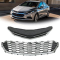Set of 2 Front Grille Upper for Chevrolet Cruze Sedan (2016–2018)