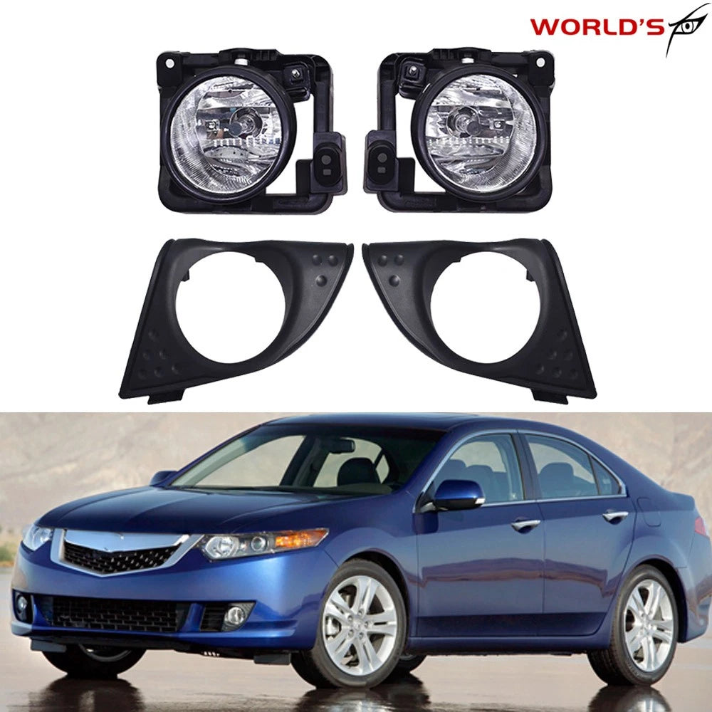 Fog Lights for Acura TSX (2009–2010) with Bulbs