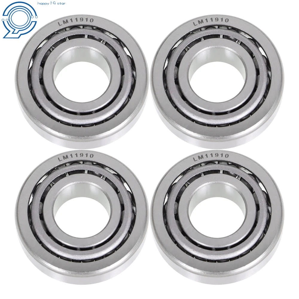 Set of 4 Front Wheel Hub Bearings for Club Car Precedent (2004–Present)