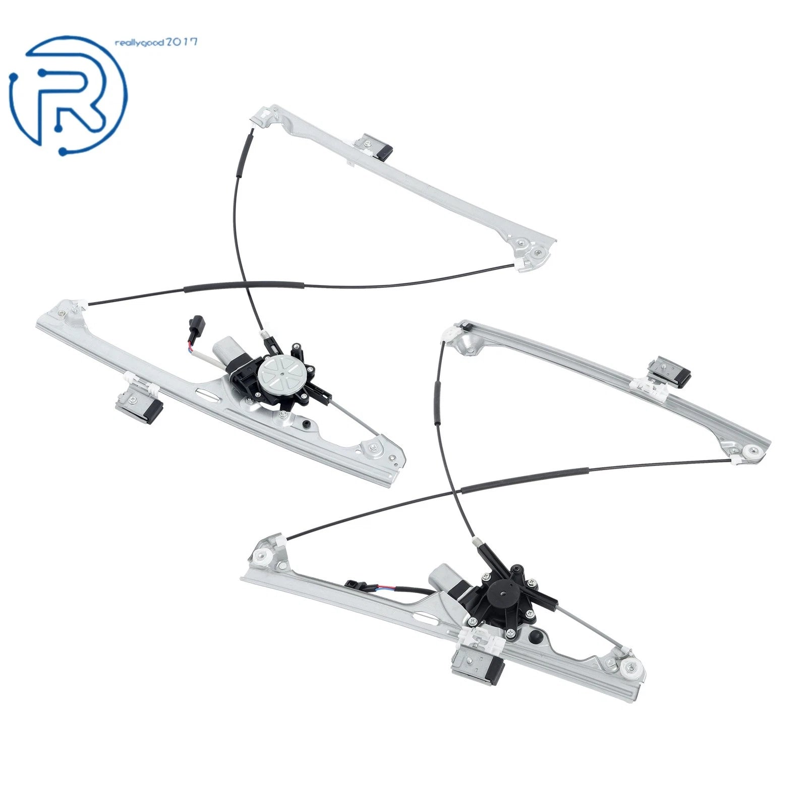 2X Power Window Regulator for Chevy Silverado GMC Sierra 1500 (2007-2013)
