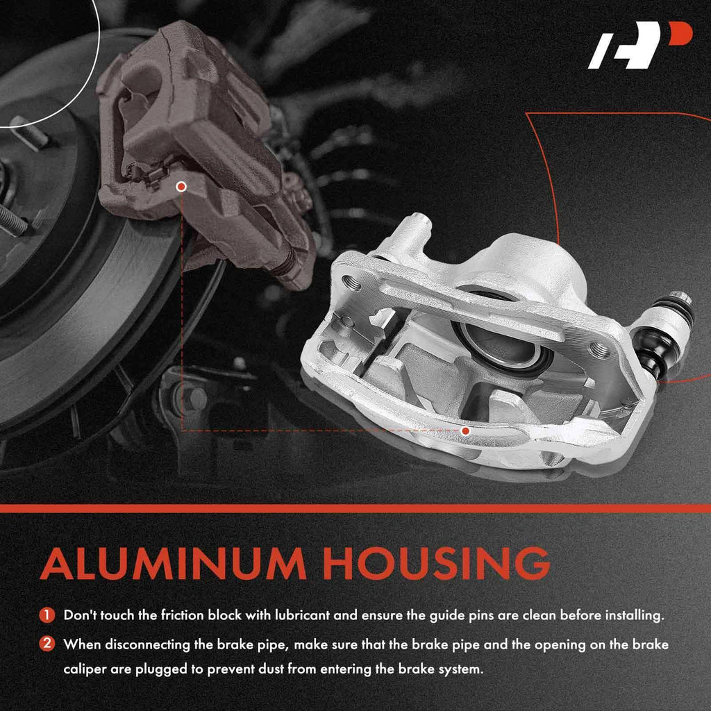 Front Left Brake Caliper with Bracket for Hyundai Accent (1995-2000)