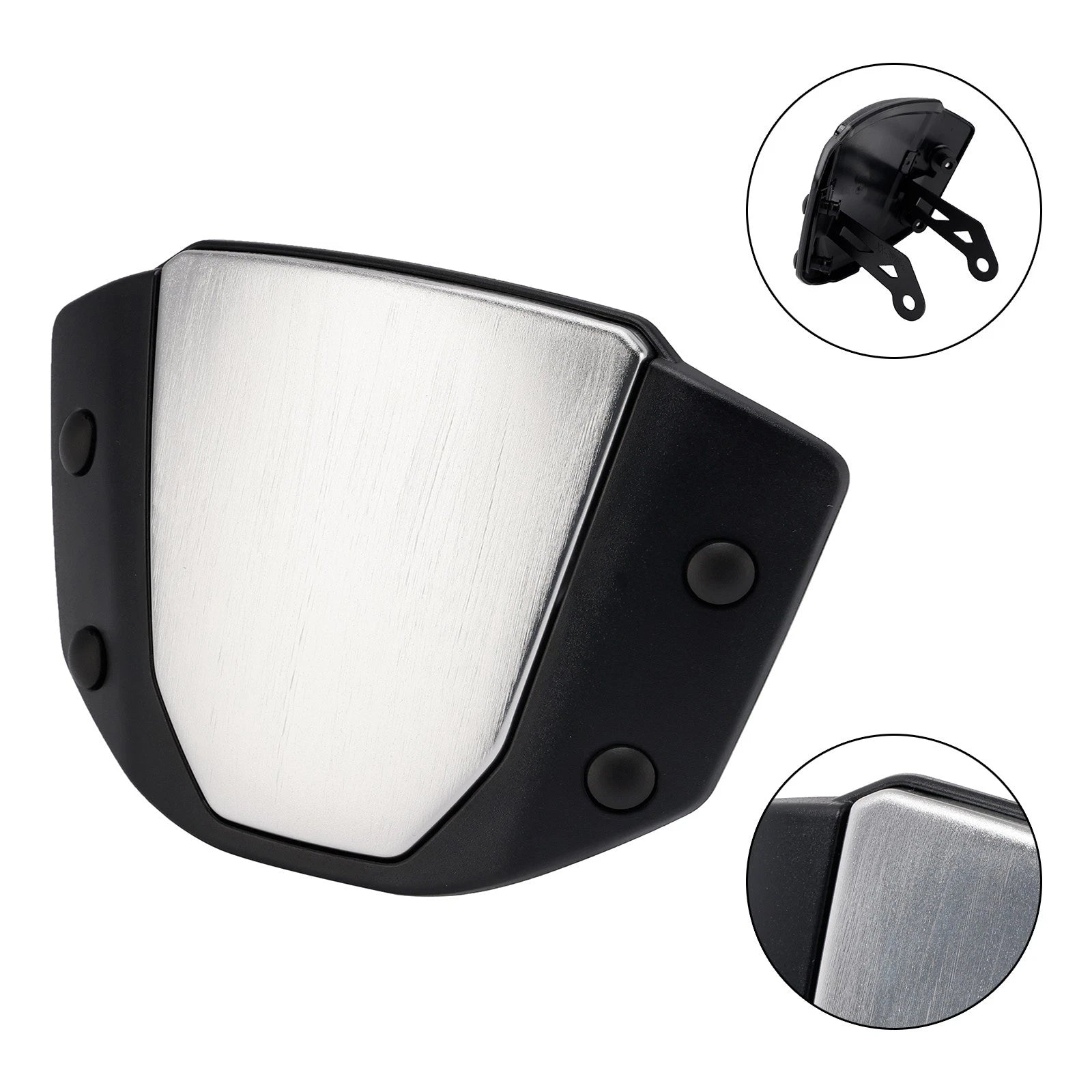 Windshield Windscreen for Honda CB650R (2024–2025) Silver Black