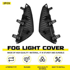 Set of 2 Fog Light Covers for Nissan Sentra (2024–2025) LH+RH Textured Black