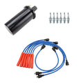 Set of 6 NGK Ignition Coil Wires & Nickel Spark Plugs for Bel Air Skylark (L6)