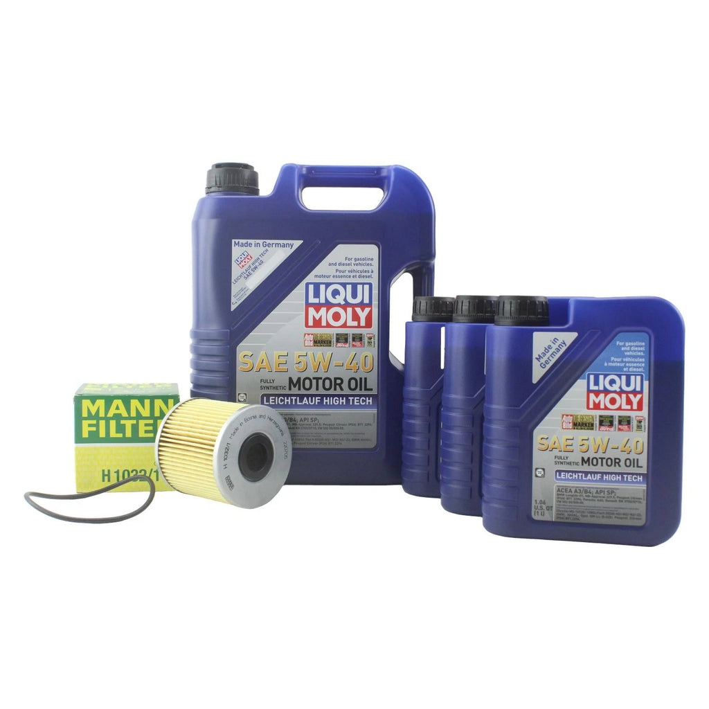 Oil Change Kit for Audi ABZ 4.2L (1997–2001) - 8L Liqui Moly 5W-40