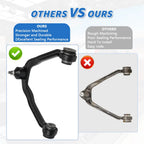 13pcs Front Upper Control Arms Tie Rods Idler Arm Kit for Chevy Silverado 1500