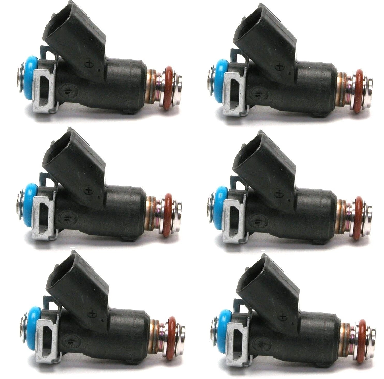 Set of 6 Delphi Fuel Injectors for Buick Chevy Impala Pontiac G6 Saturn V6 (2006–2011)