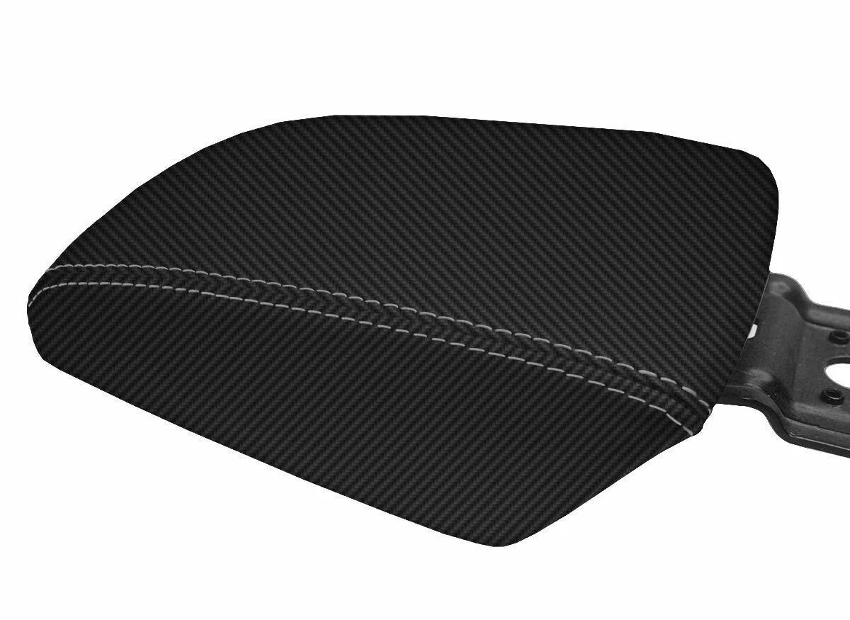 Carbon Fiber Console Lid Armrest Cover for Ford Focus (2012–2018)